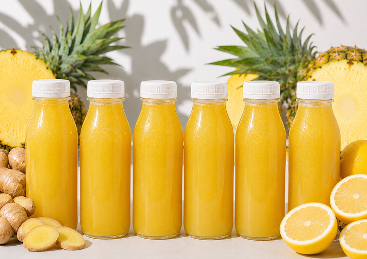 ZEN AF - Organic Pineapple, Organic Lemon, Organic Ginger 6-Pack
